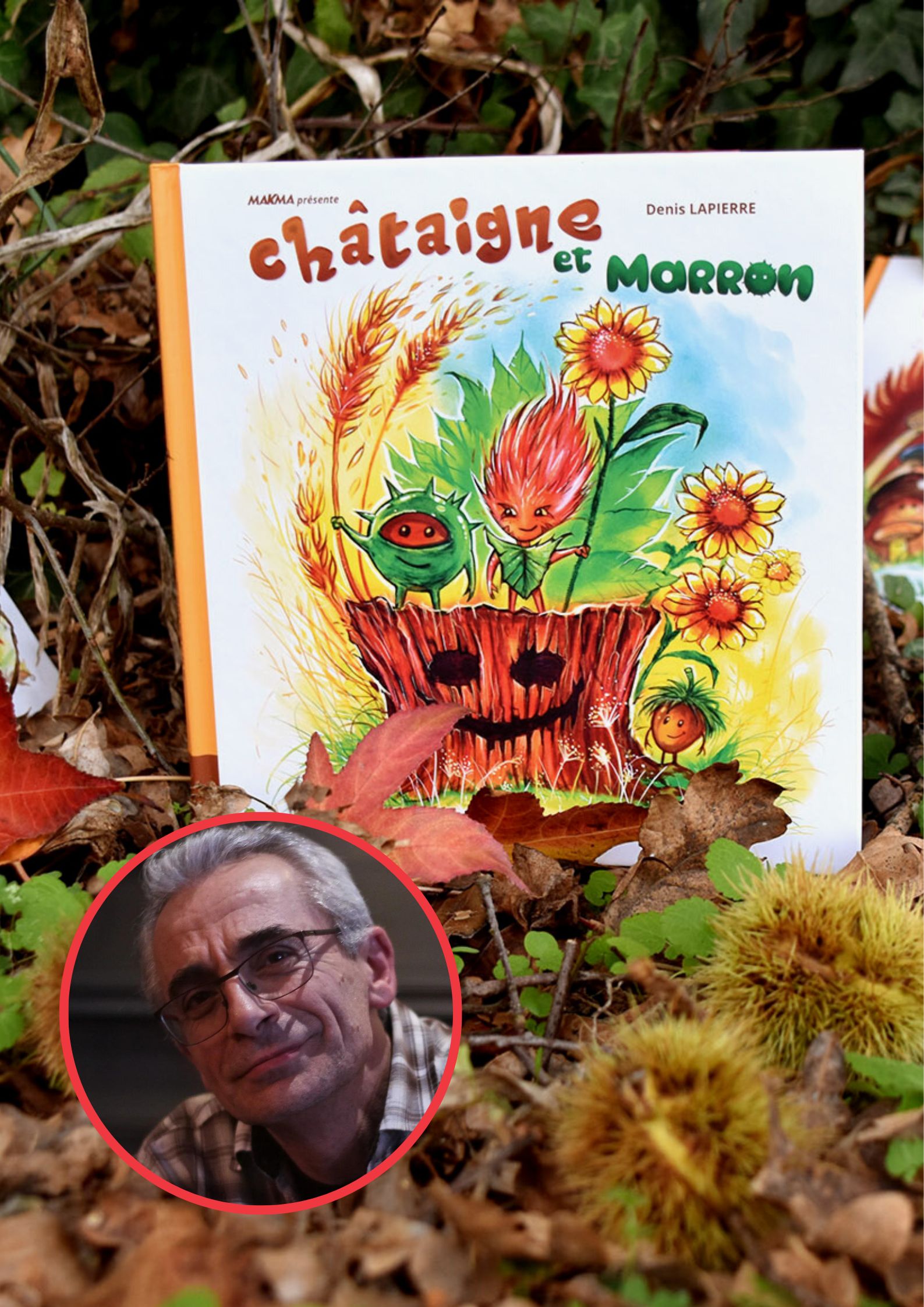 Interview de Denis Lapierre sur sa série Châtaigne